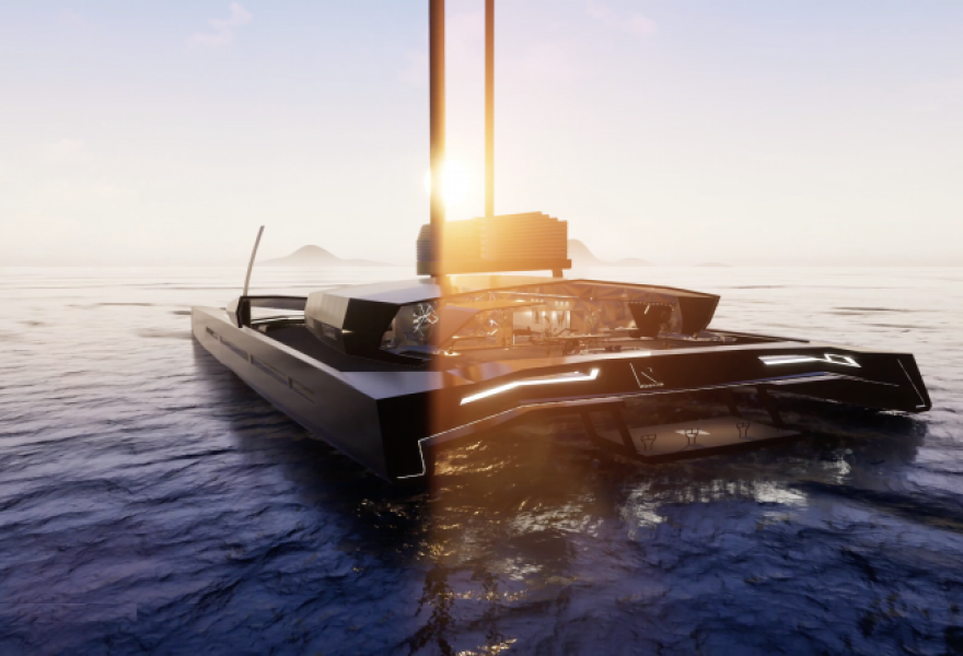 supremarine's tweet photo. NEMESIS ONE - WORLD'S FASTEST HYDROFOIL CATAMARAN⛵

Follow the link to find out more about this superyacht from @NemesisYachts ➡️ https://t.co/hiRZdsSEcQ

#Supremarine #yachting #luxurysuperyacht #luxurysuperyachts #megayachtdesign #megayachting #yachtlife https://t.co/v6qSQ07bN5