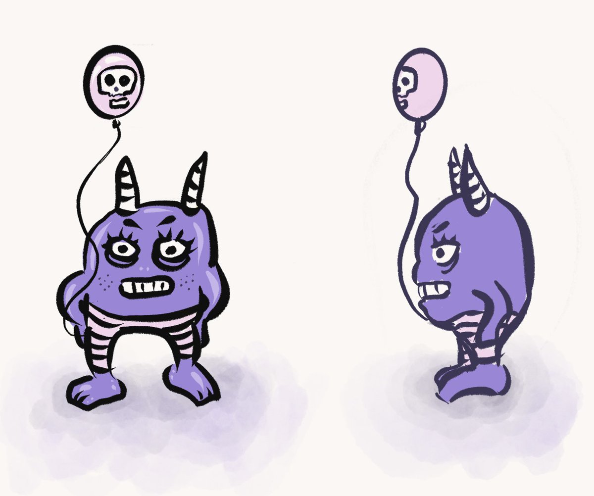 borianag's tweet photo. Little devilish creature

#dailysketch #dailydoodle #procreate #myrbwip #creaturedesign #characterdesign #characters #ArtistOnTwitter #myrbwip #characterart #character #creature #MONSTERS https://t.co/tasFzR6Cam
