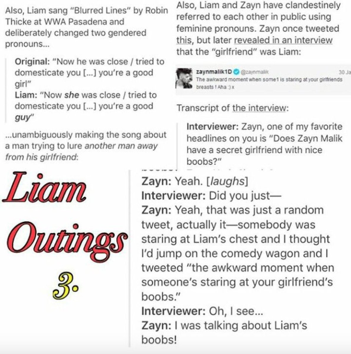outing 3 liam changes the pronouns on his tweets and the song he covers about wanting a man