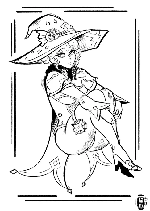 Some fun requests from patreon this weekend~ 

- Marianne dressed as Mona from Genshin Impact
- Korone-chan dressed as Megumin from Konosuba
- Dabi from MHA doing the joker dance

(1/2) 
