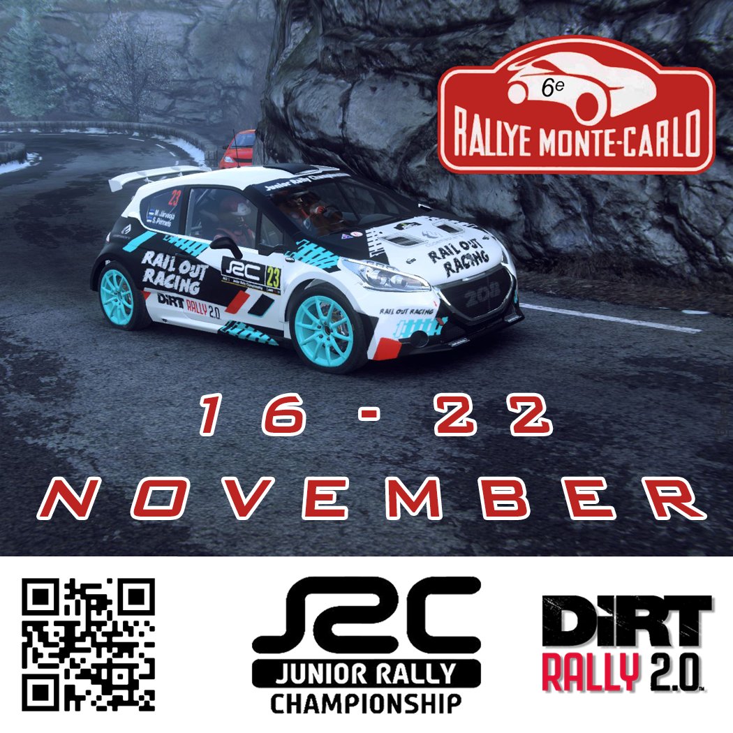 #JRC season 7 is underway with #RallyeMonteCarlo. Monte Carlo has always started the season from season 2 onwards and does so also on season 7. Good luck for everyone to the season!
