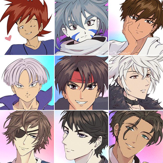 Husbando's through the ages... Baby Tish right up to present. Do any of ours overlap? XD

❤️Gary ❤️Kai ❤️Touya ❤️Trunks ❤️Orphen ❤️Haru ❤️Masamune Date ❤️Victor ❤️Claude 