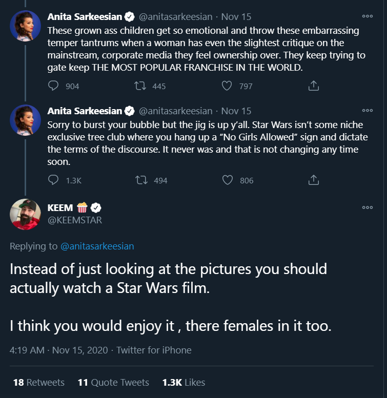 KEEMSTAR's tweet image. What did i say ?