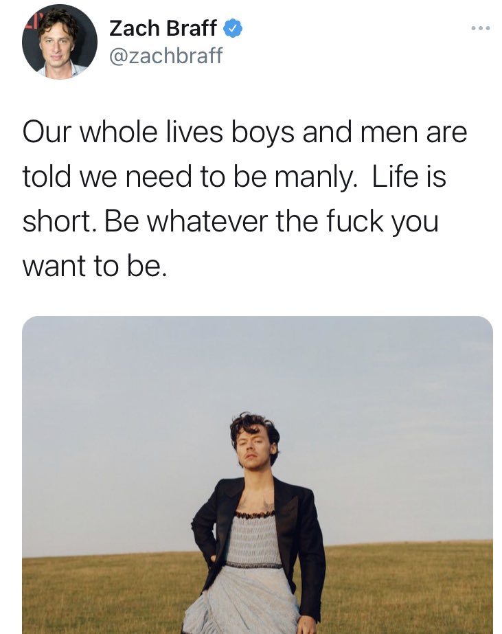 celebrities backing up harry styles; a thread