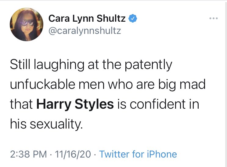 celebrities backing up harry styles; a thread
