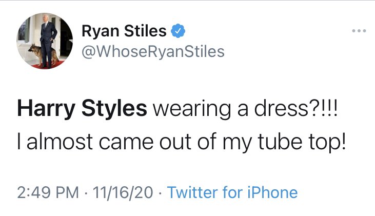 celebrities backing up harry styles; a thread