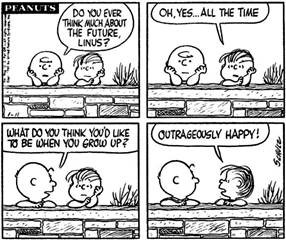 EdEllisonMD's tweet photo. I have loved this cartoon since childhood. Happiness comes in many forms & we have learned so much about the power of #gratitude. As we approach #Thanksgiving, join me in expressing what makes you #OutrageouslyHappy! #GratitudeIsMedicine https://t.co/hUVuz9SjCm
