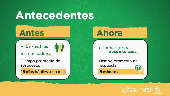 SoyOscarEscobar's tweet photo. Seguimos invirtiendo en proyectos que tienen el fin de desarrollar una ciudad inteligente. Hoy presentamos la plataforma de usos del suelo de la @AlcaldiaPalmira. Aquí la puedes consultar: https://t.co/o8289gjV6K.

#PalmiraPaLante https://t.co/tfVfmUtC0E