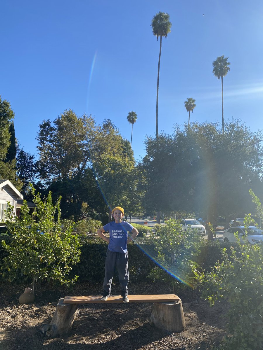 #CaptureKindness. My son helped build a bench for the kids at school.  T-Mobile is feeding families for a tweet about it!