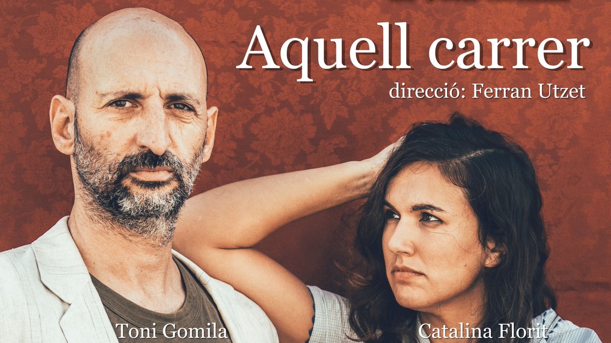 ESTRENAM! 
WHAT❓ "Aquell carrer", de Toni Gomila. Amb Catalina Florit i Toni Gomila, dirigits per <a href="/ferranutzet/">Ferran Utzet</a>.
WHEN❓ Del 26 de novembre al 20 de desembre.
WHERE❓<a href="/EspaiElTub/">Espai El Tub</a>, Palma
ENTRADES A LA VENDA BEN AVIAT! pic.x.com/gPSwo0J1ky
