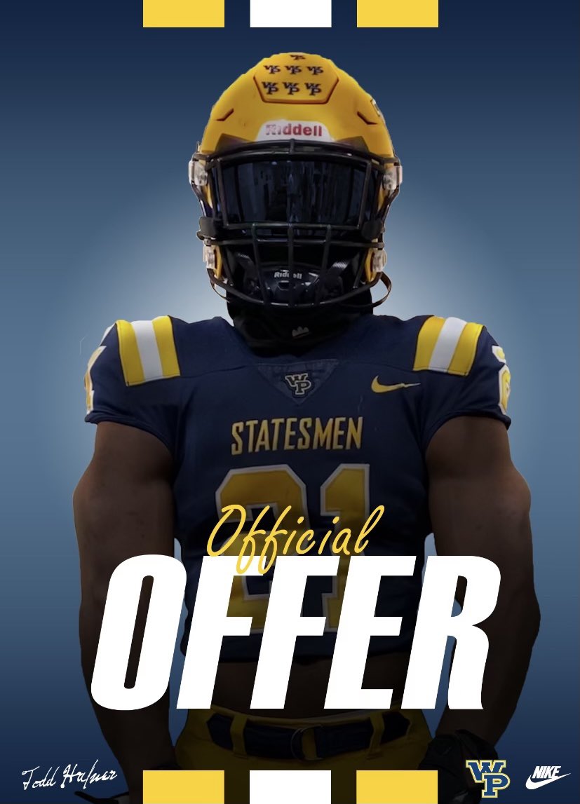 Alec67491358's tweet photo. Thank you @CoachHafWPU  for the offer ❗️😤 https://t.co/fHRDGY2DU9