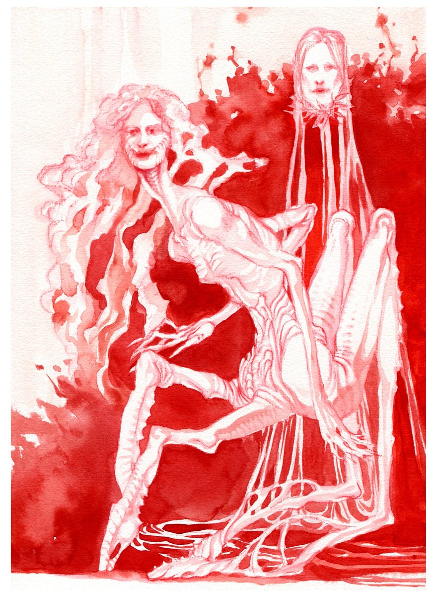 N.VI.Sisters
#darkart #OriginalContentArtist #creaturedesign