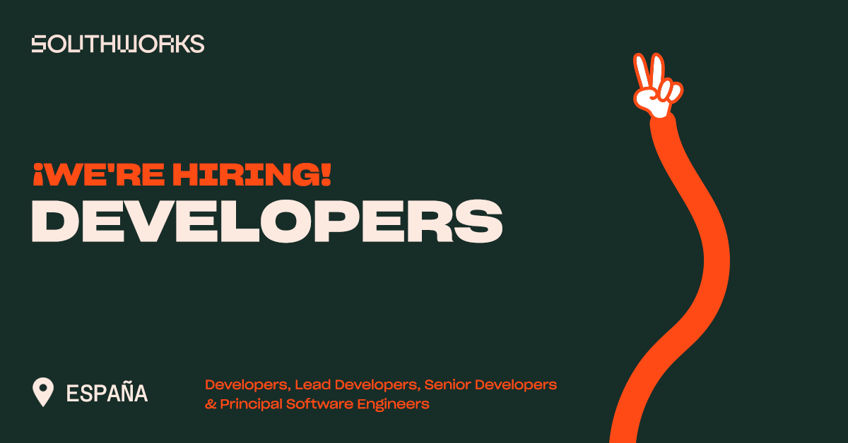southworks's tweet photo. Hola Espaรฑa ๐ช๐ธ ! WE ARE HIRING - We have plenty of open positions to join our ever growing remote team. Check 'em out: https://t.co/WpkSPTS7FD
#WeAreHiring #Spain #Espana #MakeEverythingRight https://t.co/aBOiAifGJx