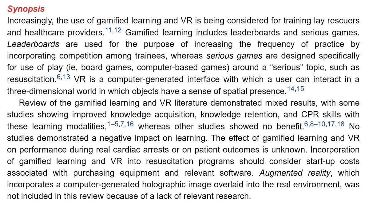 ffsemeraro's tweet photo. #AHA #Guidelines2020 Gamified Learning and VR #Relive #VRCPR #THeFutureIsHere #SeriousGames #VirtualReality #Pioneers @marionleary @afrisoli @svicolone https://t.co/A4RvHe0CMW @Ilcor_org @ERC_resus @ircouncil https://t.co/iSfQibEHJP