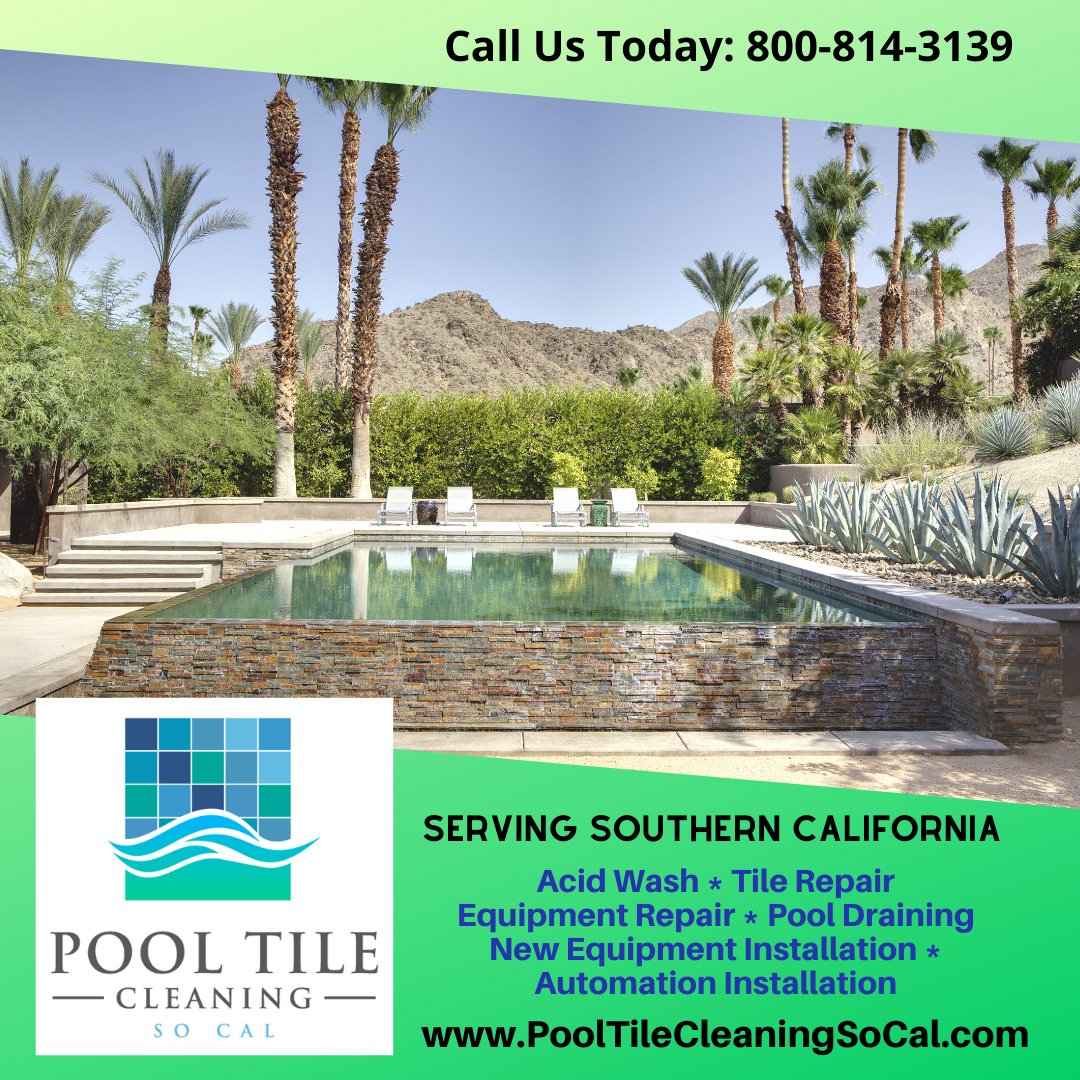 PoolTileSoCal's tweet image. Get Your #pool #tile Looking New Again! For a Free Quote Call 949-485-0397 #mineralblasting #southerncaliforniapools #ocpools #orangecountypools #ocpooltilecleaning #socalpools #poolcalciumremoval #pooltile #glasstilecleaning #artificialrockcleaning ow.ly/dxWb30r4vuJ