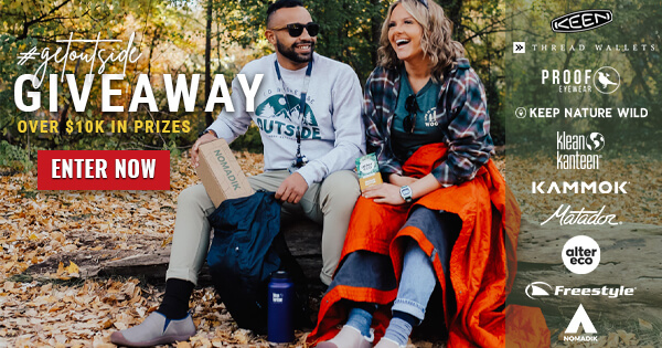Win 1 of 10 prize packs filled with over $1,000+ in gear from <a href="/keepnaturewild/">SJ</a> <a href="/thread_wallets/">Thread Wallets</a> @keen <a href="/iwantproof/">Proof Eyewear</a> @kammok_MOB <a href="/kleankanteen/">Klean Kanteen</a> @alterecosf @matadorup <a href="/freestyle_watch/">Freestyle Watches</a> and #thenomadik // Enter for your chance here: ul.ink/V26R