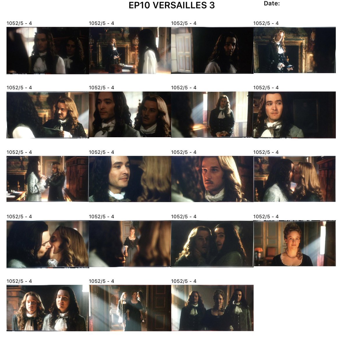 evan_m_williams's tweet photo. Nostalgia really is the best drug. 

Here’s the shot list for our final scene in the show. 

@vlavla and @clark_twit , couldn’t ask for a better pair of maniacs to run amok with.

#InternationalVersaillesDay https://t.co/bTgpDAdaJb