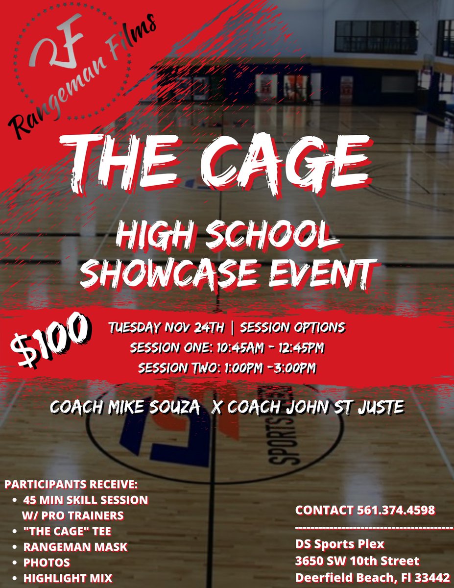 Rangeman_Films's tweet photo. Sign up now for The Cage Showcase Event w/pro trainer Mike Souza &amp; John St. Juste https://t.co/VpMm15mbSz https://t.co/iZ5gxHqffc