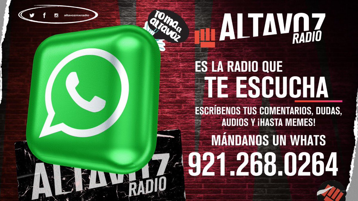 🤔 ¿Cuándo fue la última vez que la radio te escuchó a ti?

¿Verdad que nunca? 😃

😅 Pues no somos una radio tradicional.

Te pasamos nuestro whats para que nos mandes stickers, memes, audios y tu opinión sobre nuestra programación ¡nos encantará saber de ti! 921 2680264