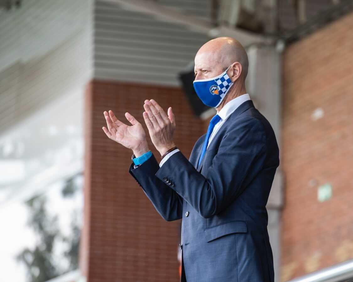 <a href="/CESabadell/">CE Sabadell 🧅</a> No em cansaré d'aplaudir aquests jugadors i tècnics. Sé que ho seguiran donant tot, reforçant allò que ja fan bé i millorant allò que cal millorar per aconseguir l'objectiu, més units que mai. Suport incondicional i confiança màxima 🙌🏼 #IBELIEVE