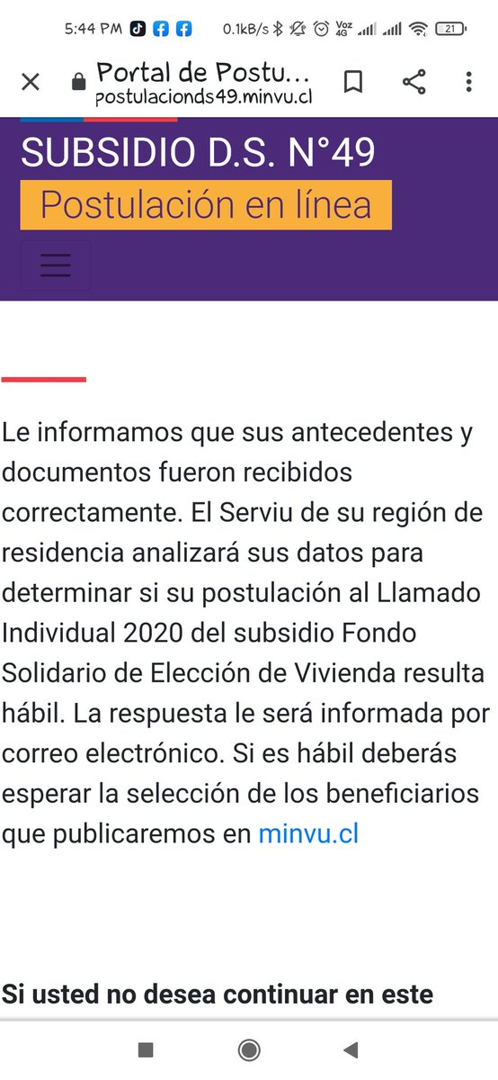 CatamoraMiranda's tweet photo. @MinvuOHiggins hola! Cuánto tiempo tienen para entregar una respuesta? https://t.co/UsmsLPzZ85