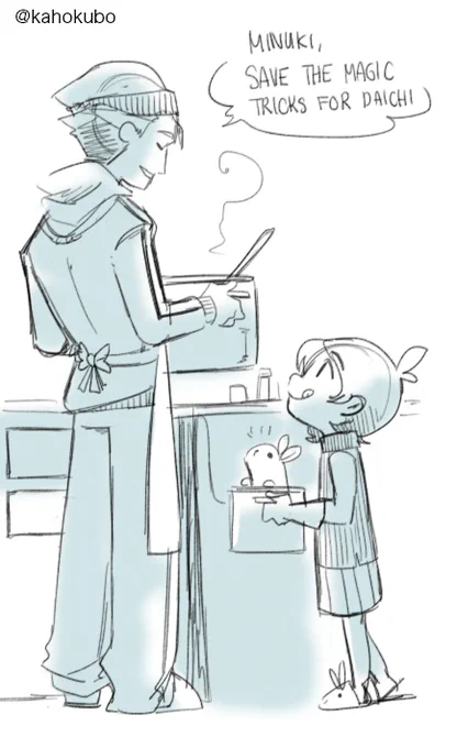 Also I really like Daichi so he had a lot of doodles. 