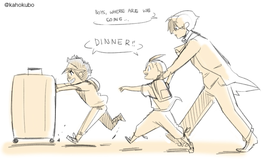 Also I really like Daichi so he had a lot of doodles. 
