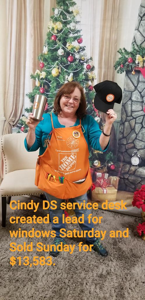 buccenzia's tweet photo. Thanks Cindy DS for the fantastic sale you created in service connect @0537homedepot @laroldan32 @DonGraham16 @miranda_mike91 @Ana_A_Duran Driving Services!! https://t.co/7ehzRWxN9j
