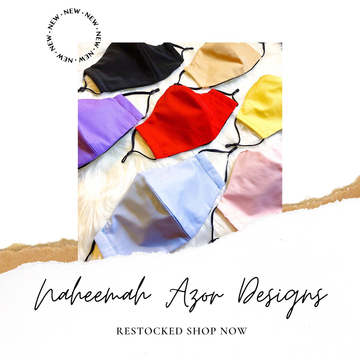 LooksByNaheemah's tweet photo. Decided to reopen my shop. Putting my sorrow into my passion. Exciting new things coming soon ❤️ #BlackOwnedBusiness Shop: https://t.co/DiJ8OlungK https://t.co/zp0h8bJEYW