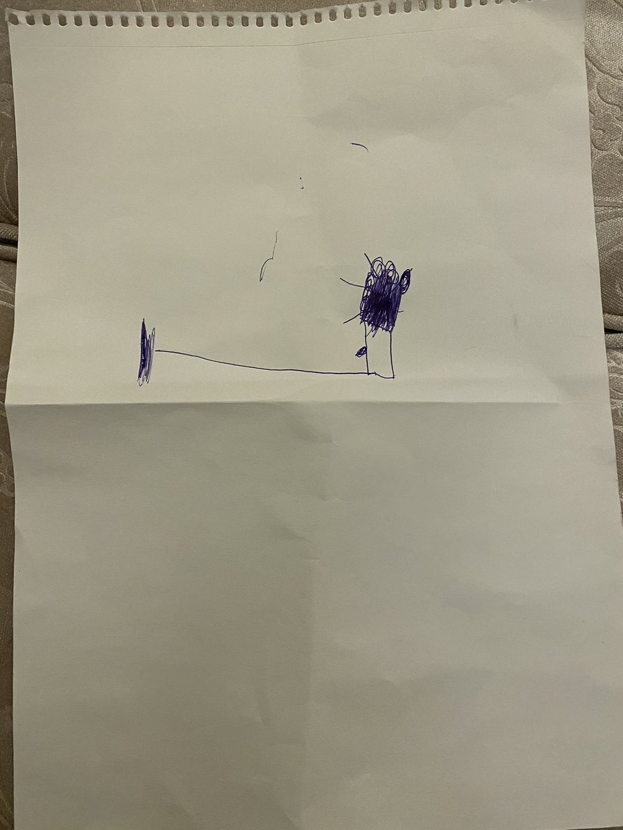 5 yaşındaki yeğenim oyuncağını arabadan dedesine getirtmek için evden arabaya giden yolun haritasını çizdi..

@gigiblgn <a href="/bb_borji/">Burcu BAHÇECİ</a> <a href="/Mecik32/">Mecik Cansın</a>