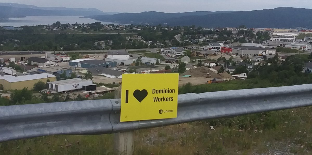 During the strike at #Dominion public support meant the world to workers. Friends, family, neighbours &amp; customers had our backs &amp; we thank you. Now that workers have ended strike action we hope our customers will continue their support by returning to shop at your local Dominion.
