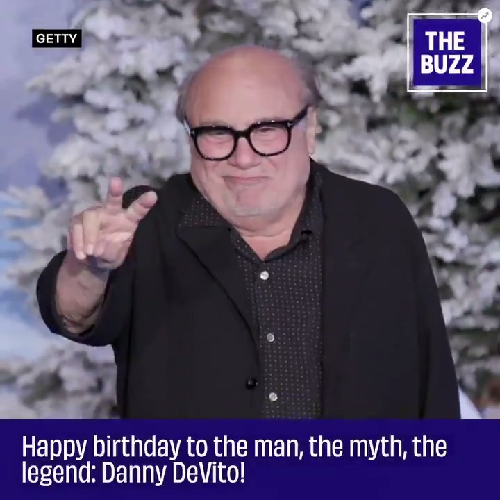 Happy birthday, Danny DeVito everyone\s fave turns 76 today! 