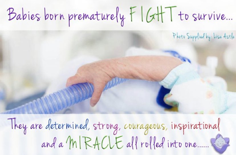 toni29317455's tweet photo. November 17th world prematurity day! Here’s to celebrating all prem babies, those that made it through the storm, those who gained there wings 👼🏼#prematurityawarenessmonth #november17 #25weeker  #miracle #nec @SSCBcharity @Blisscharity @NECUK_Charity @edinsickkids @EdinburghNeo https://t.co/NxJu39PjXo