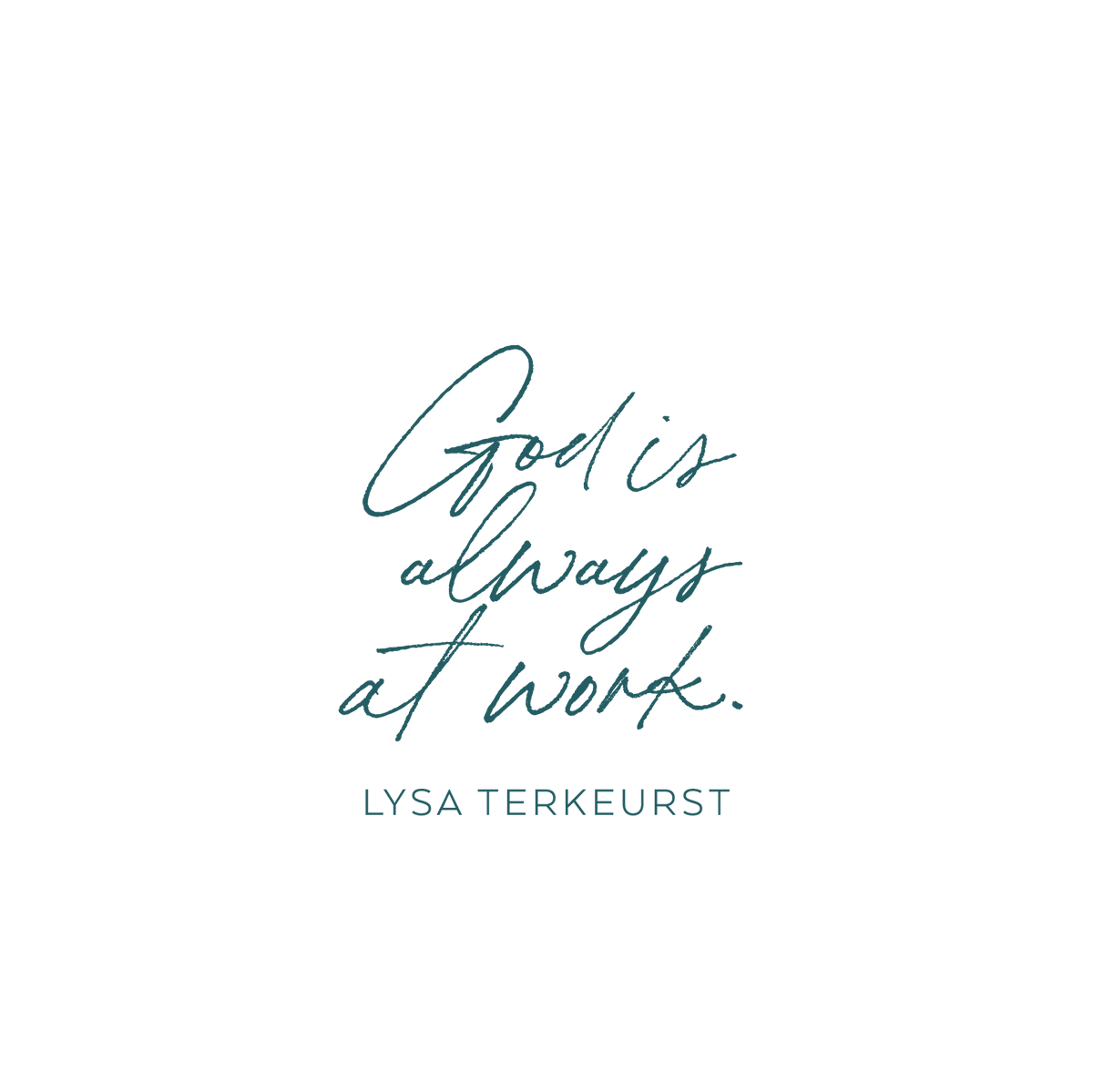 LysaTerKeurst's tweet image. God often does His most powerful work in the unseen places. 

Keep hoping. Keep praying. Keep watching for His hand.