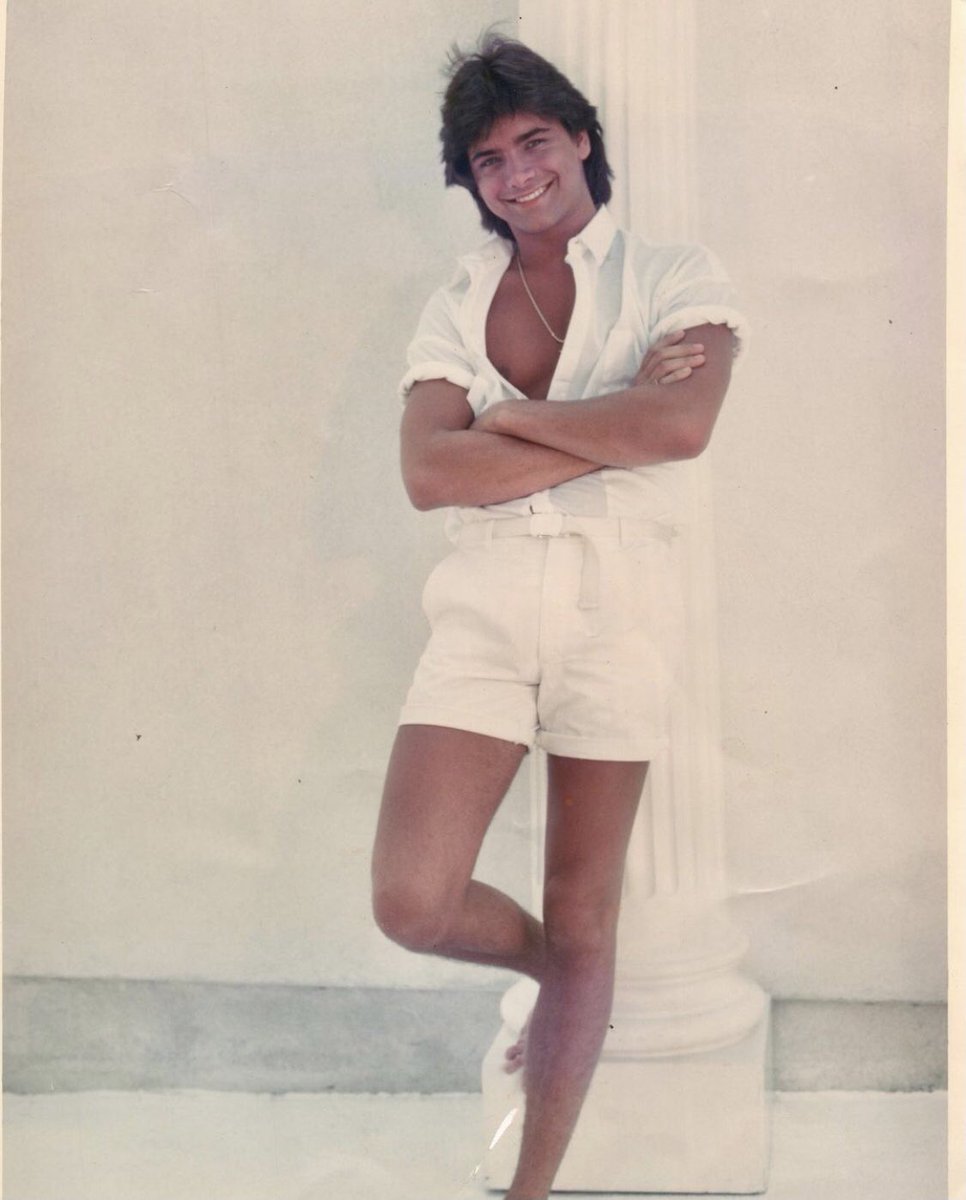 Things John Stamos is doing right in this photo: Everything