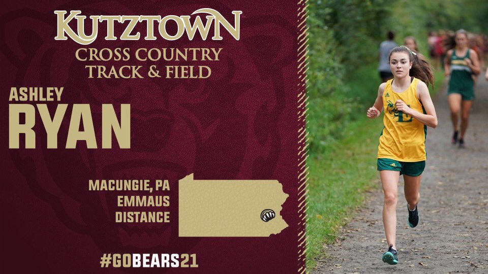 ⁦@HornetsXC⁩ ⁦<a href="/EmmausTrack/">Emmaus Track & XC</a>⁩ Committed!!! We are happy to welcome Ashley Ryan of Emmaus High Schools District XI Championship cross country team to the Golden Bear family. #runwiththebears
