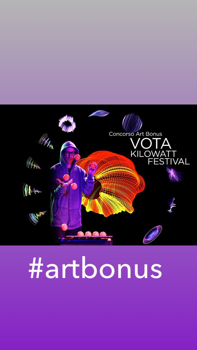 #concorsoartbonus <a href="/kilowatt_fest/">Kilowatt Festival</a> @_MiBACT 
 concorsoartbonus.it/edizione2020/p…  premi 👍