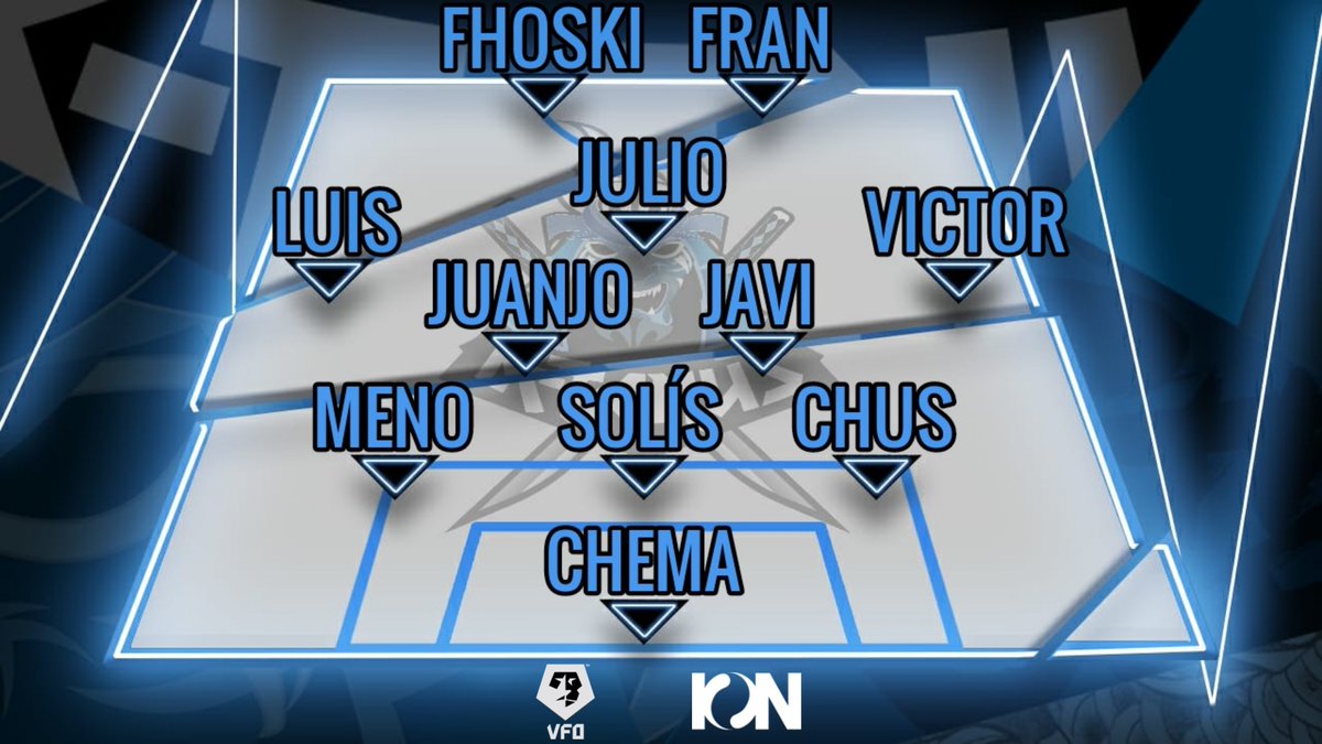🚨COMENZAMOS🚨

Este es el XI Inicial del equipo!

⏱️Horarios J1
🏆VFO: 23:10
🏆ION: 23:30

Nos podréis seguir en directo a través de este enlace: twitch.tv/victorrh98

#OrgulloSamurai