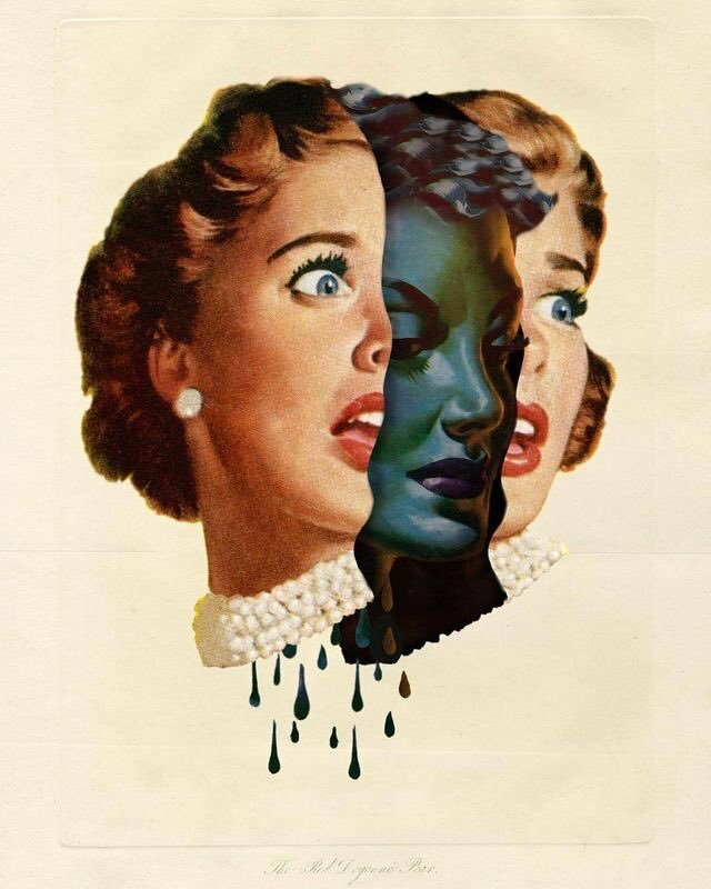 Vintage horror collage by Matt Cunningham
#illustration #collage #vintage #mattcunningham