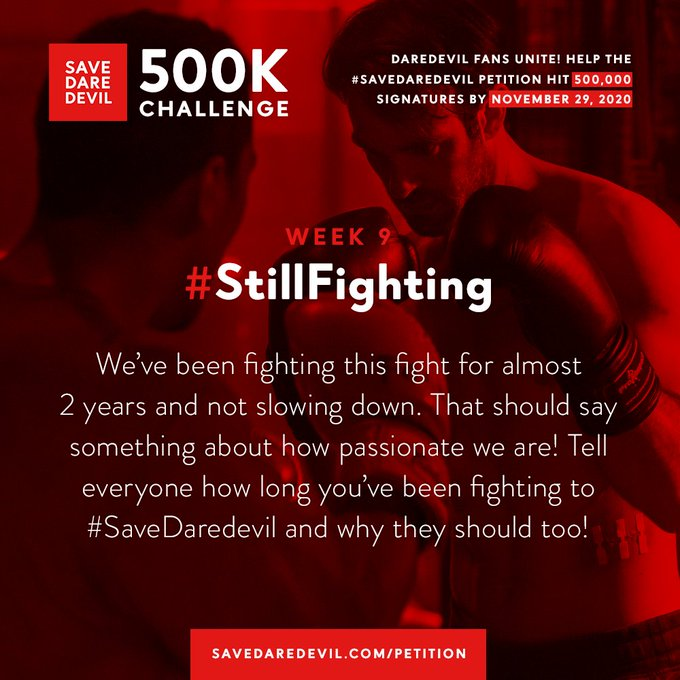 <a href="/RealPeterHalpin/">Peter Halpin</a> <a href="/WilsonBethel/">Wilson Bethel</a> <a href="/Daredevil/">Daredevil</a> <a href="/manwithoutfear/">Daredevil ManWithoutFear.com</a> Just gonna leave this here 👀

📝 savedaredevil.com/petition