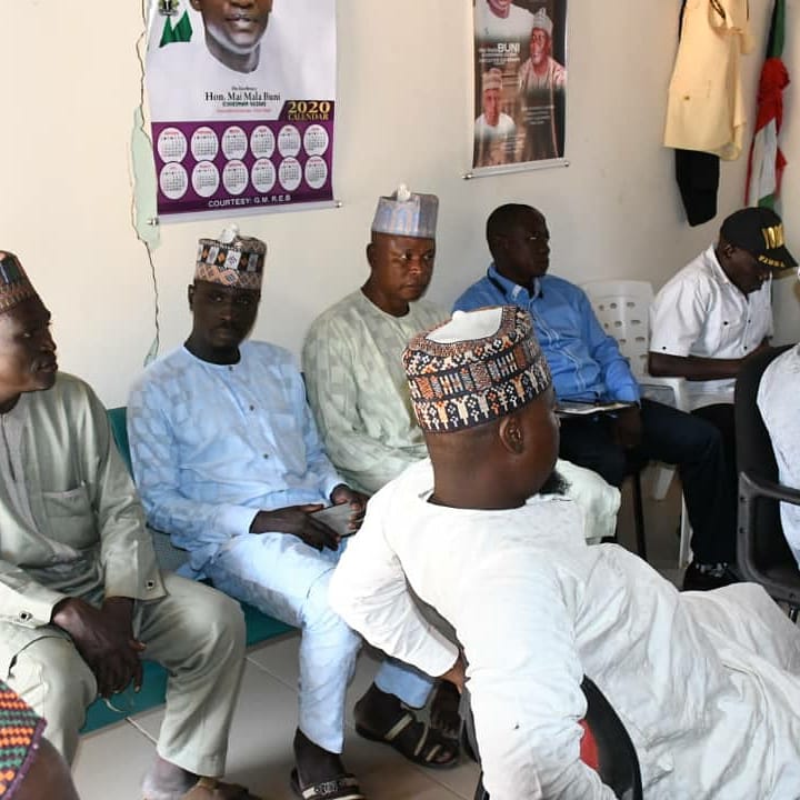 YobeRoad's tweet photo. YOROTA and Association of Tricycles Riders chart a way forward 

The Association of Tricycles Riders in Damaturu visit the office of the General Manager, YOROTA, Alhaji Bature Goniri,in Damaturu, today.
The visit which was based on the invitation of General Manager, YOROTA. https://t.co/WjKBTWN5sj