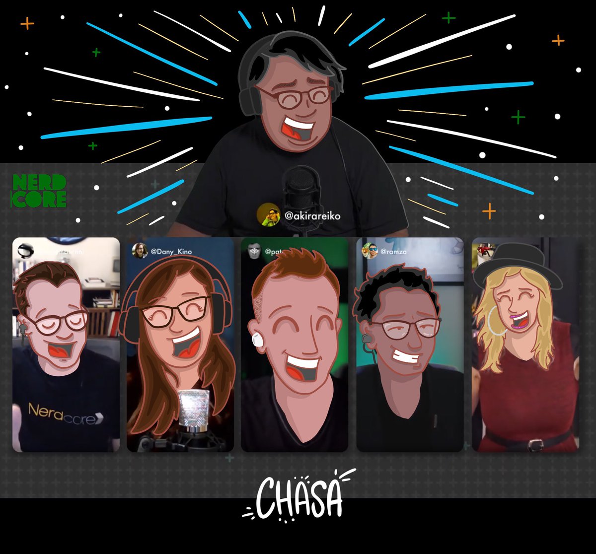 Chasa_____'s tweet image. Parte 2 de 6 con @Dany_Kino 
Mi tributo a @akirareiko y @nerdcorepodcast

#GraciasAkira
#nerdcorelive #nerdcorepodcast
CC: @leolambertini @dany_kino @patog7 @ramza @ophcourse @aikohosoya

😃 Pueden ver el video del proceso aquí👇
instagram.com/p/CHqoEkVDNK0/…