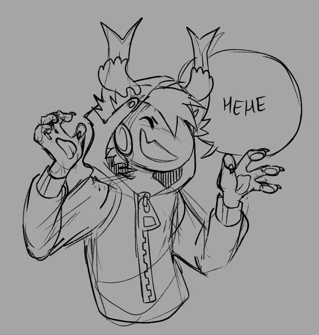 moose but he's wearing a moose kigurumi :)
(wip) 