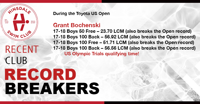 HSCSwim's tweet photo. Congrats to Grant Bochenski - what a great weekend at the Toyota US Open! https://t.co/QMOJvAIO3C