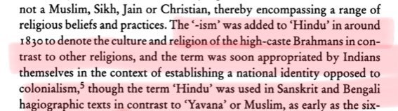 26/n I must add as far as term Hinduism is concerned,”-ism” was first time added to “Hindu” around 1830.(Snippet1)As per historical record “Hindutva” was coined in 1892 by Chandranath Basu. (Snippet-2)