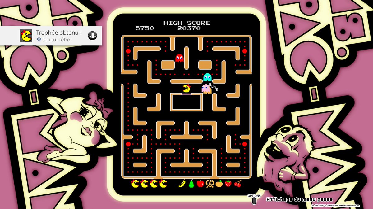 MaximePilgrim's tweet photo. Et de 135 :D #Platine #MissPacMan #PS4share https://t.co/Q5YLm3LXfo