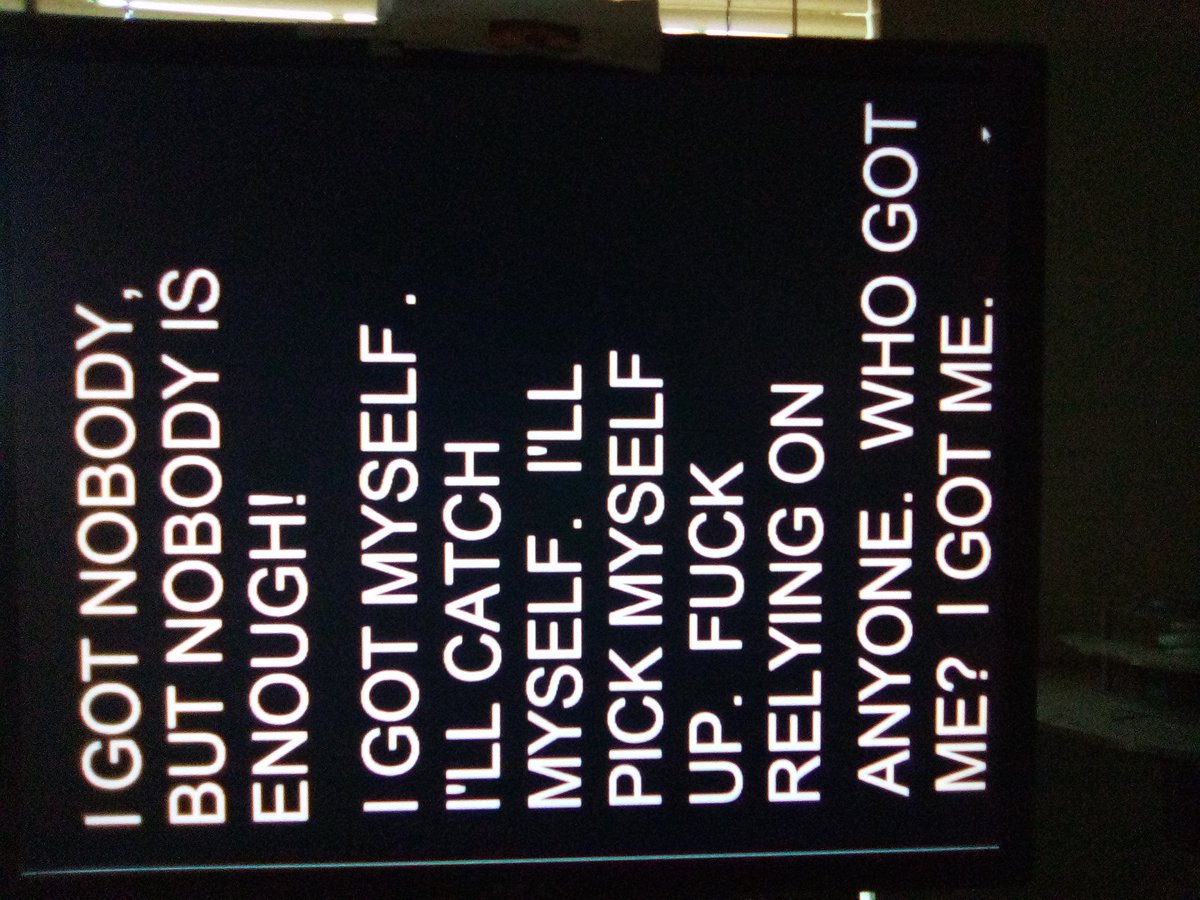 e_warnell's tweet image. fending for yourself