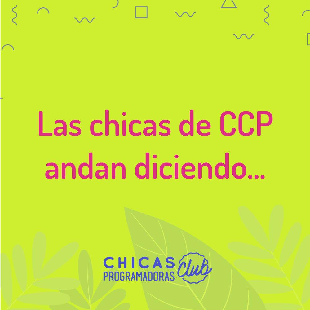Chicas Programadoras tweet media