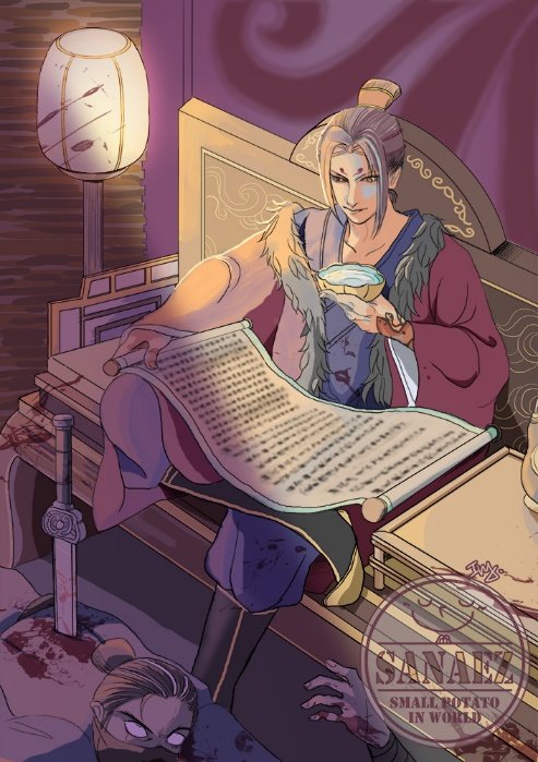 #皆さん線画と塗った後を見せてください Still searching for my style 