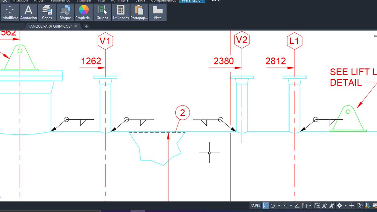 #EDEPQ2020BT45
Especie química: Benceno
Temperatura de operación: 100 ºF
Diámetro nominal: 250″